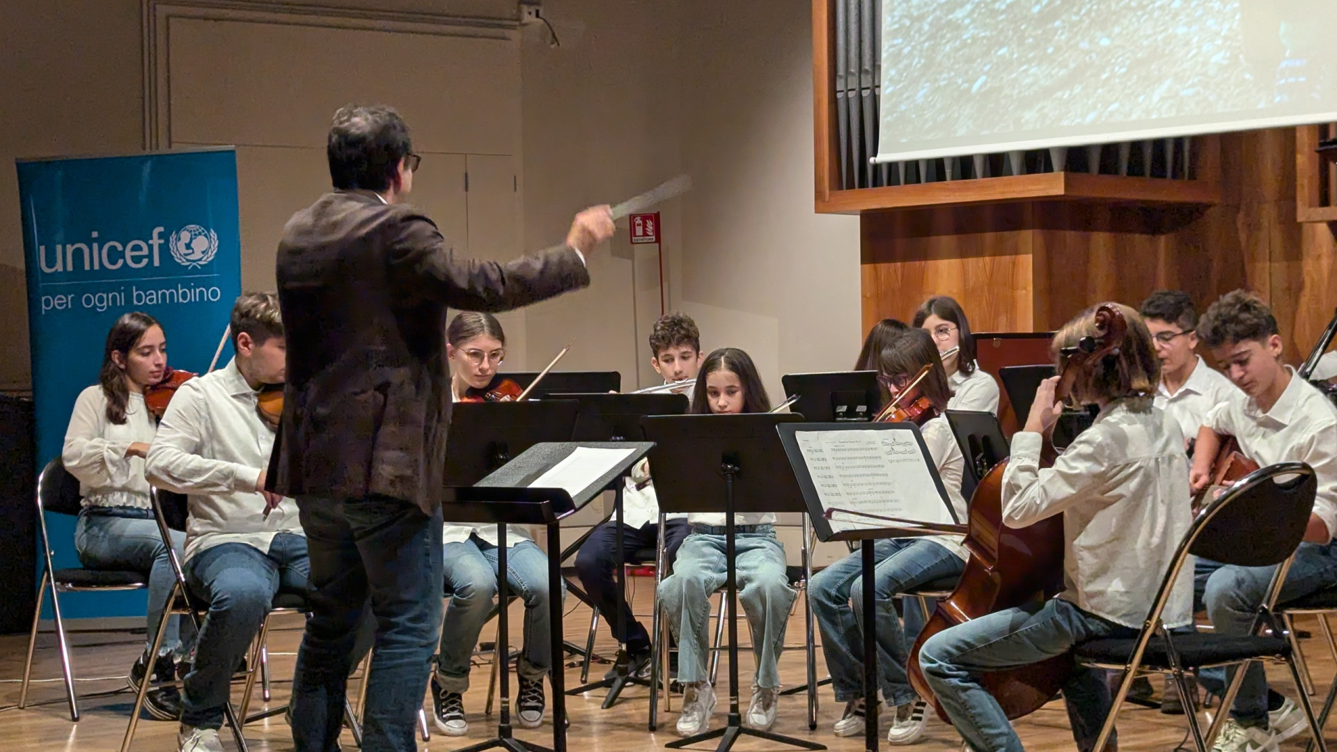 Progetto emergenza guerre di Unicef: il concerto al conservatorio Nicolini