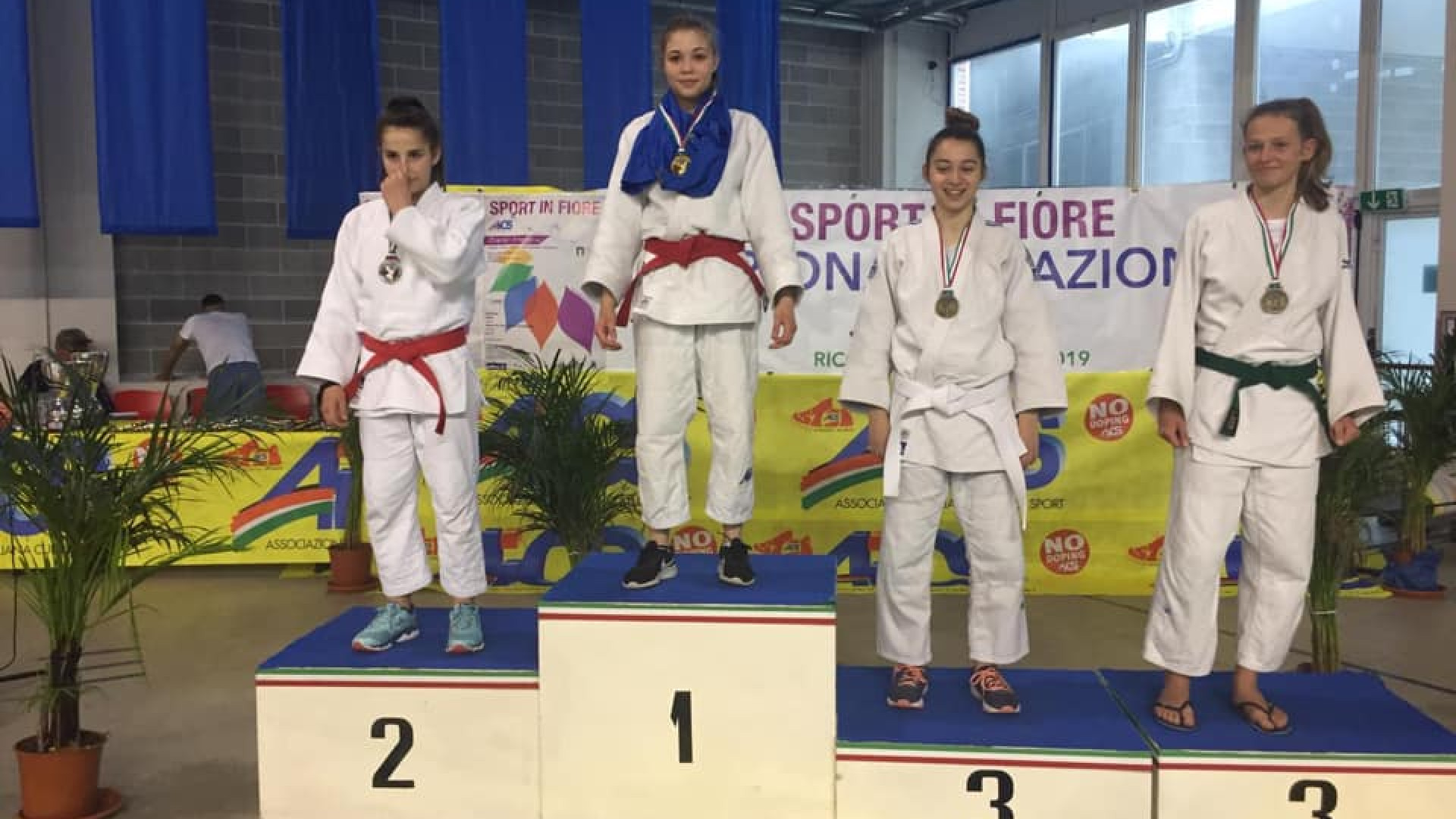 La palestra piacentina fa incetta di titoli nazionali ai Campionati Aics di Riccione
