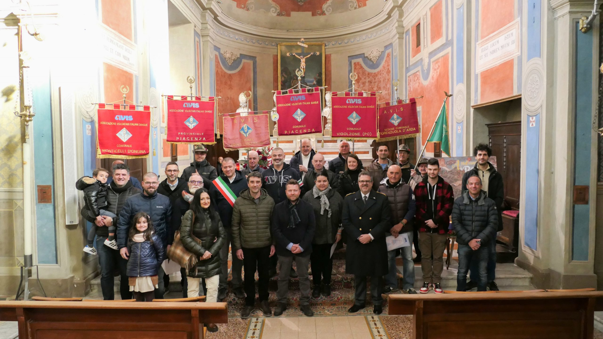 Ziano ha festeggiato i 40 anni della sezione Avis ricordando il fondatore Dante Sabatico