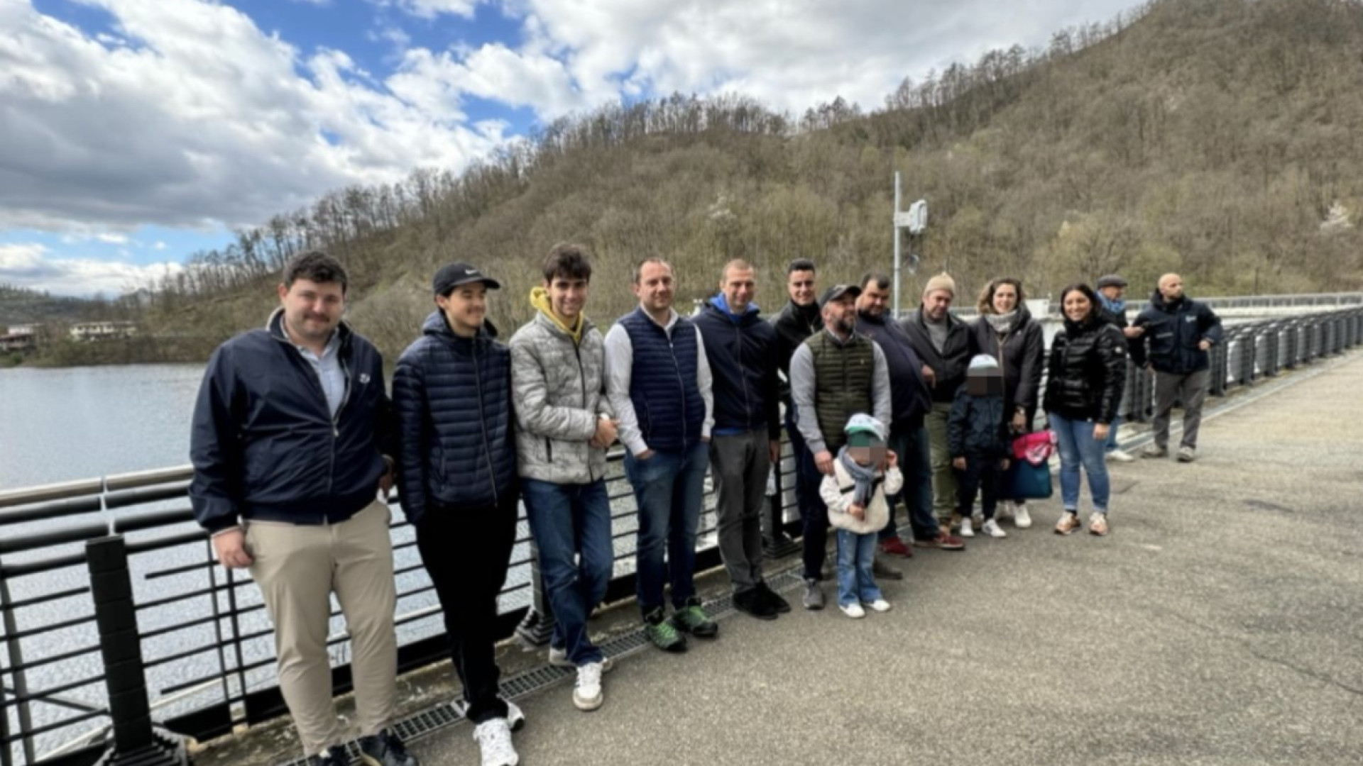 I giovani di Anga Piacenza alla diga del Molato: "Opera preziosa per l'agricoltura"