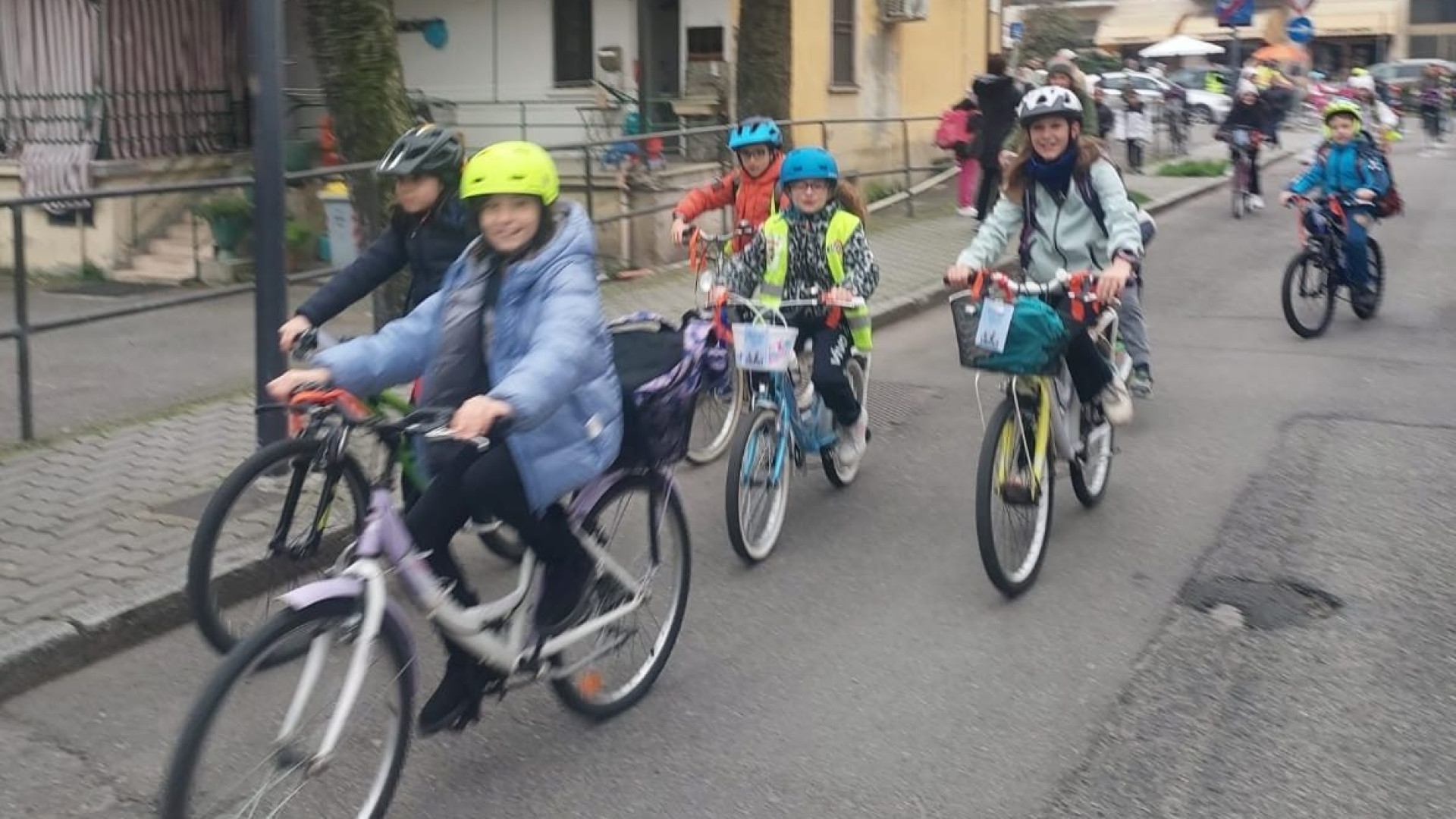 Alla Vittorino da Feltre tutti a scuola in bici grazie all'idea di un bambino