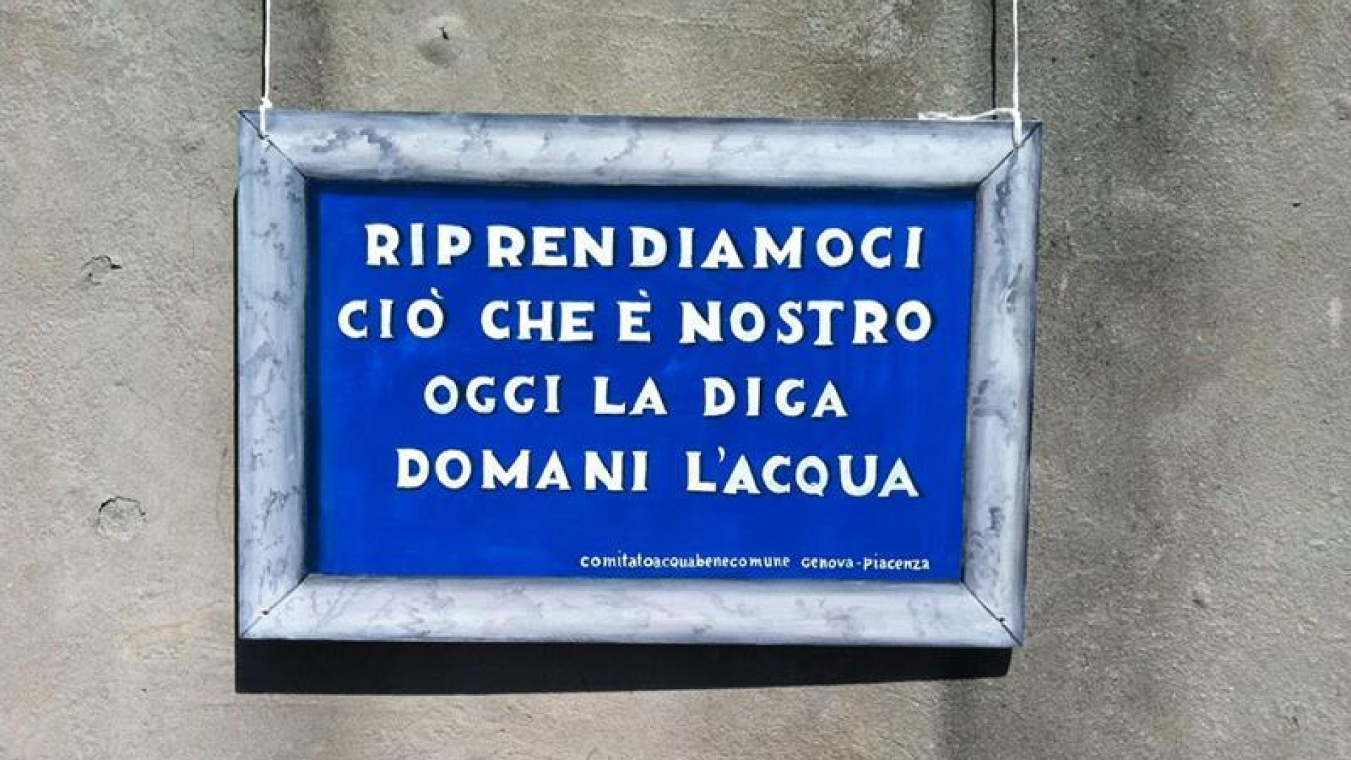 "Riprendiamoci la diga, l'acqua torni a Piacenza": l’appello di 19 comitati
