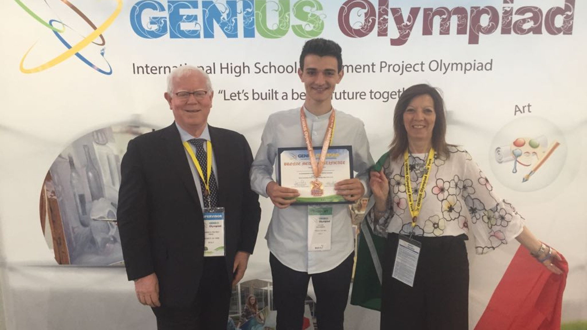 Sostenibilità ambientale: a Lucio Passerini il premio "Genius Olympiad"