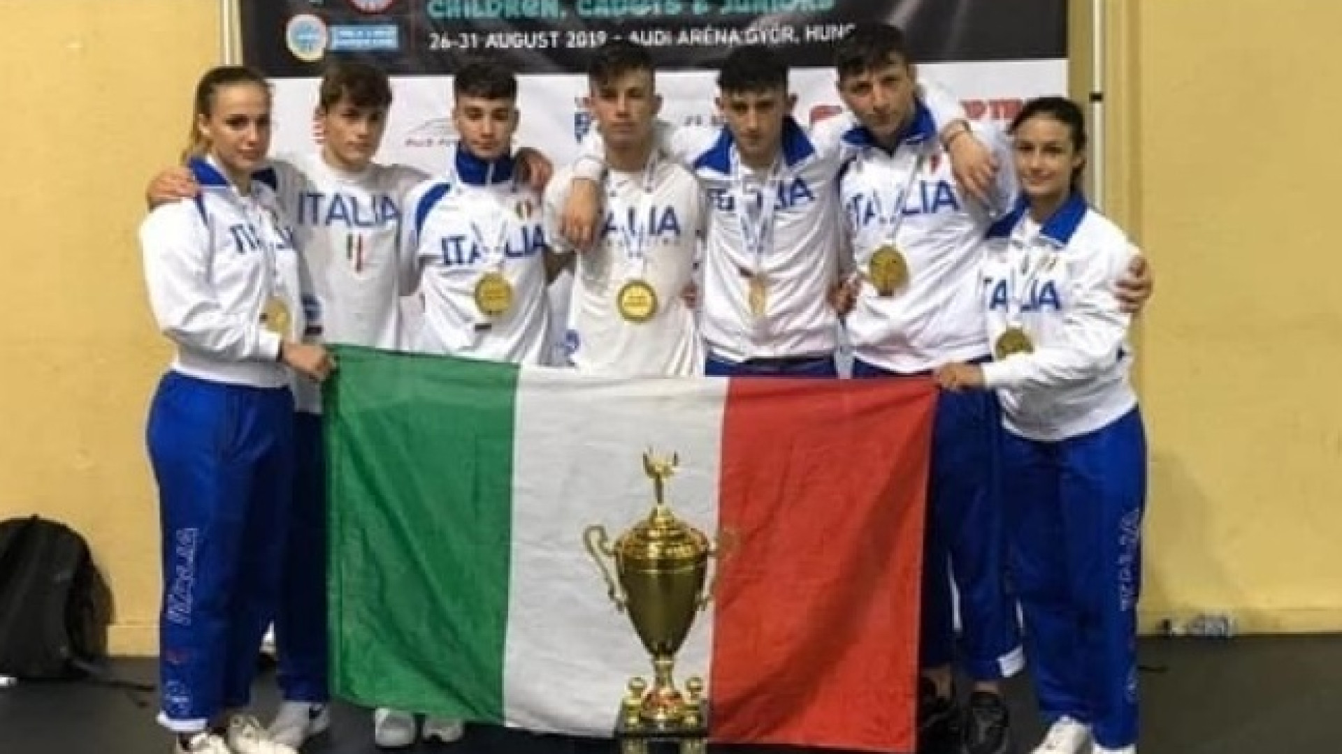 Michele Semema si laurea campione europeo Junior con l’Italia