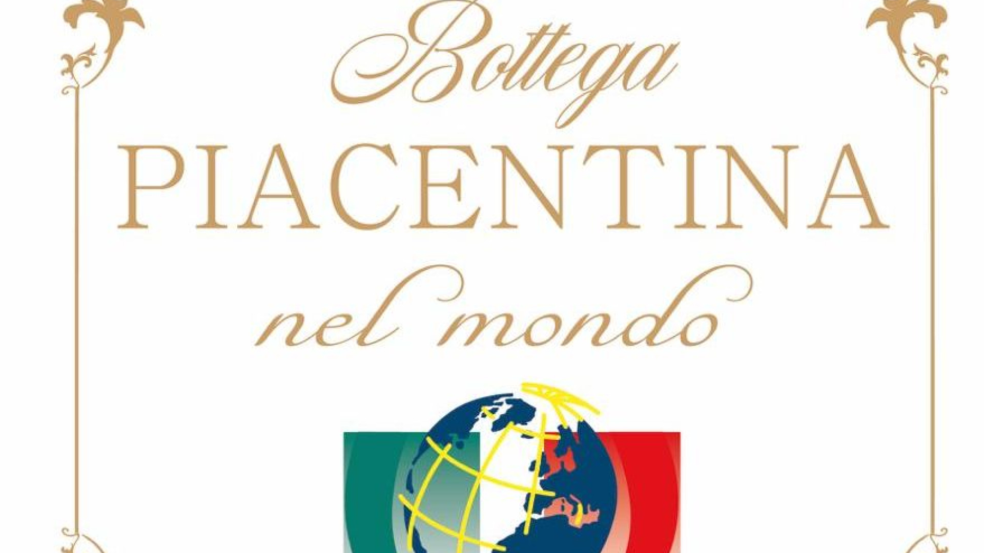 “Bottega piacentina nel mondo”: vetrofania per cento negozi in Europa e America