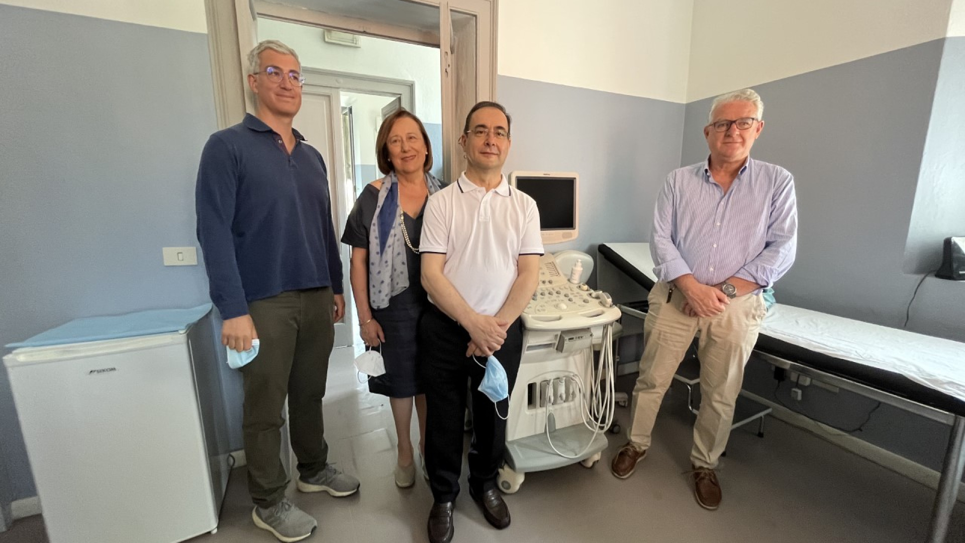 Fondazione Sanna dona un ecografo a Caritas per gli ambulatori medici