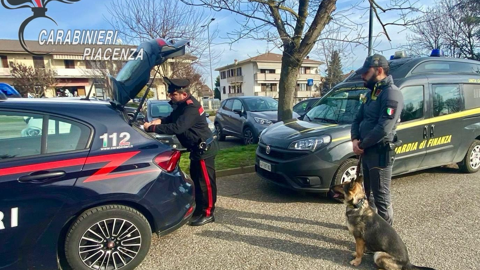 Unità cinofila al Volta di Borgonovo, segnalati due giovani in possesso di hashish