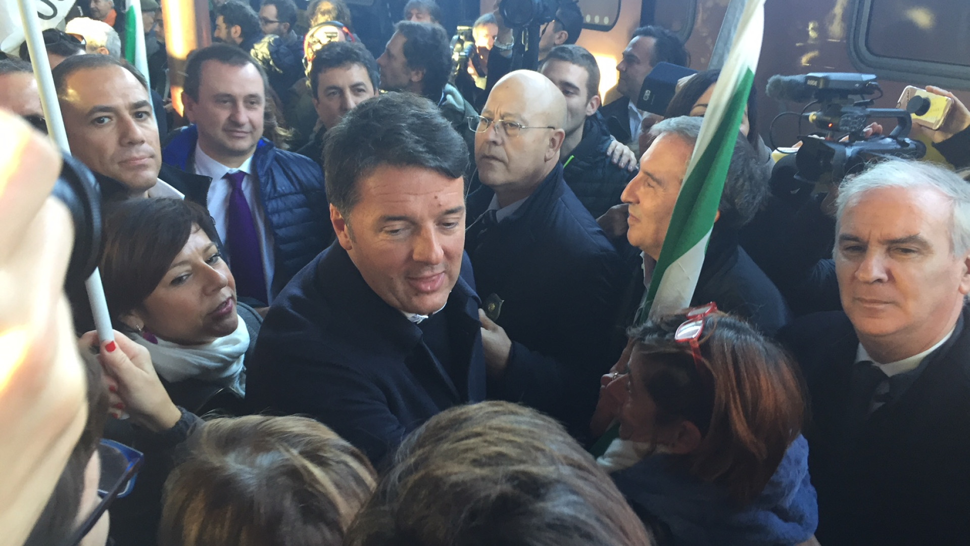Renzi fa tappa a Piacenza e visita il Musp. "Ho visto progetti importanti"