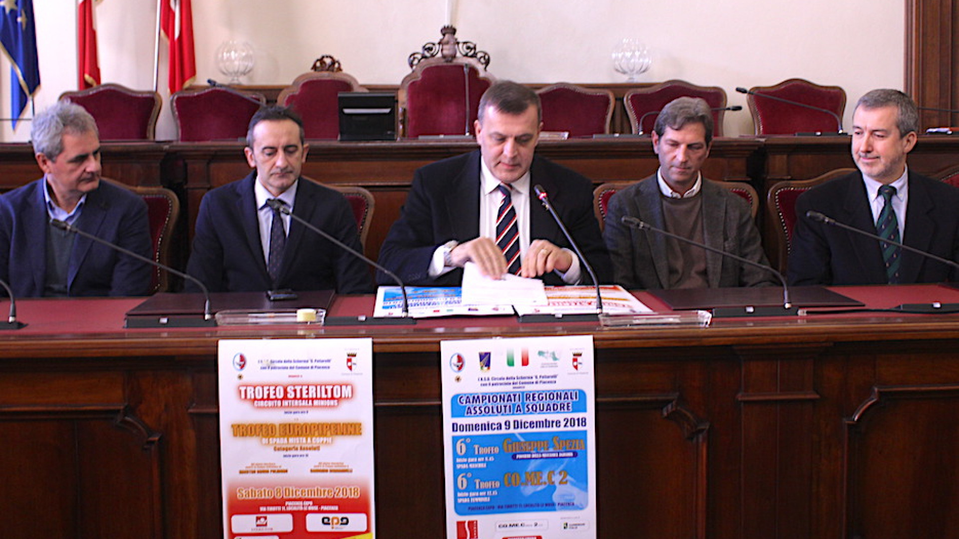 A Piacenza Expo il campionato regionale a squadre di spada