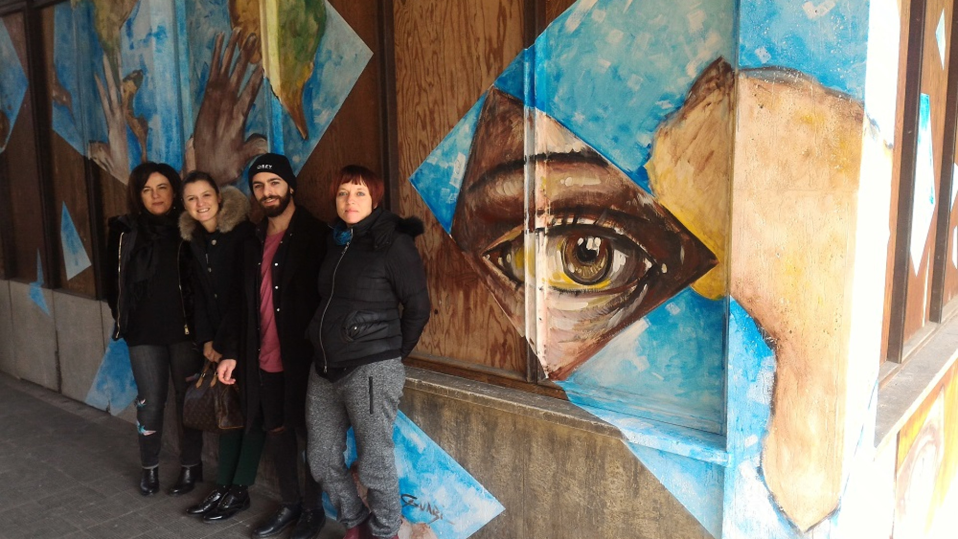 Inaugurato il murale realizzato dagli studenti del progetto "Educ-azione Resiliente"