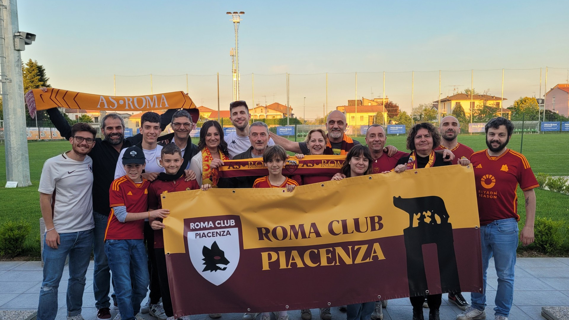 Passione, 60 soci e il "Moro" come super tifoso: così è rinato il Roma Club Piacenza