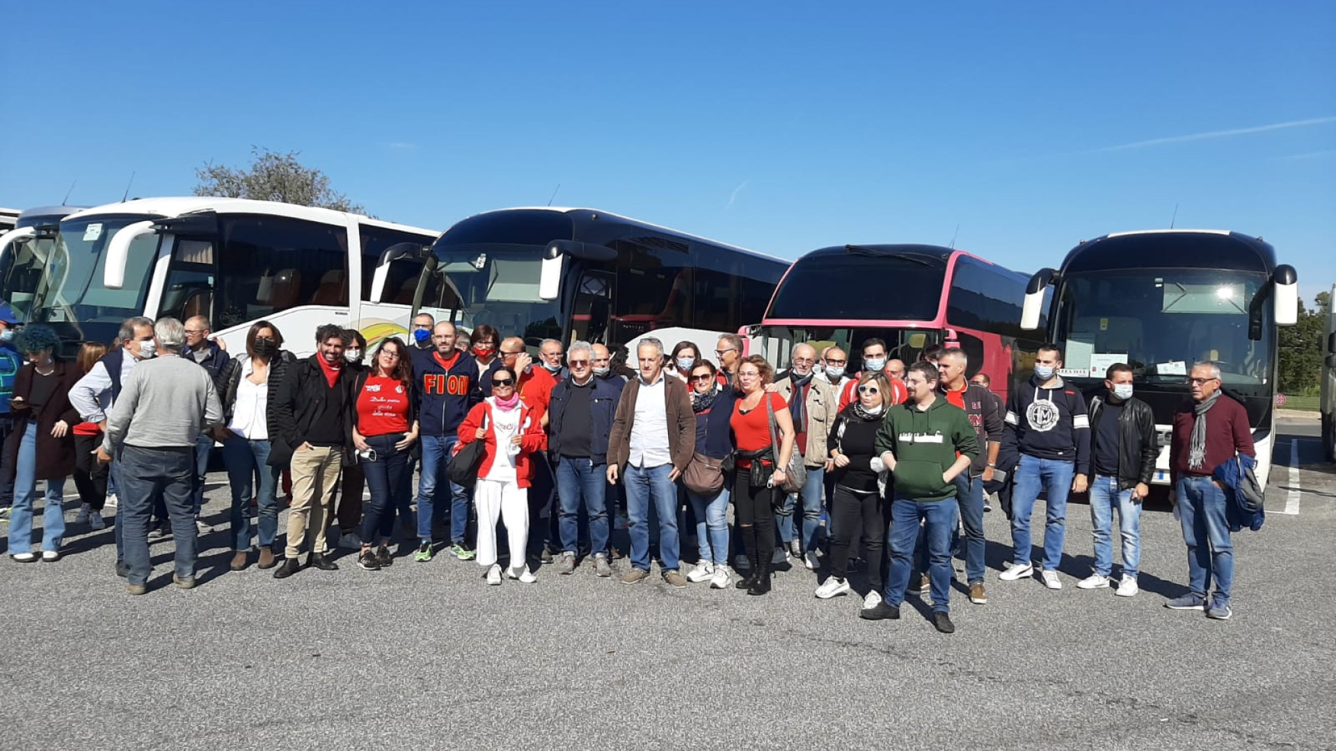 Assalto alla Cgil, sindacati piacentini a Roma per il corteo “Mai più fascismi”