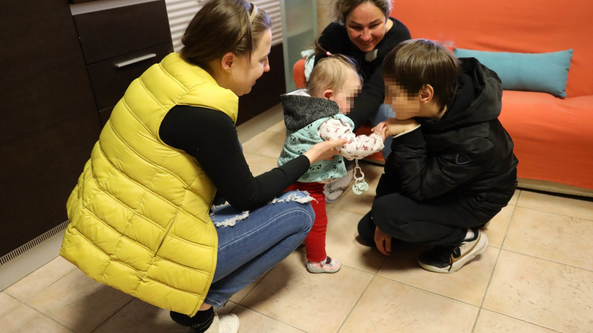 Dall'Ucraina a Bobbio, i primi passi di Lisa lontano dalle bombe