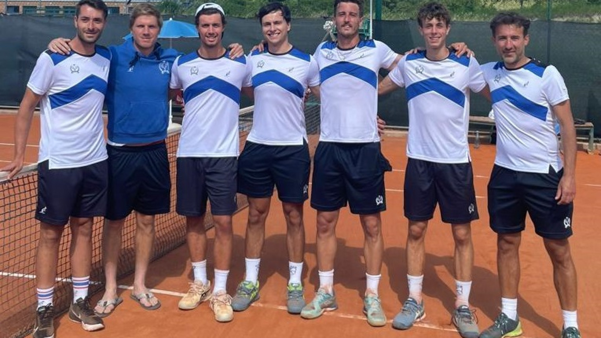 Tennis Club Borgotrebbia, la squadra maschile ad un passo dalla promozione in B1