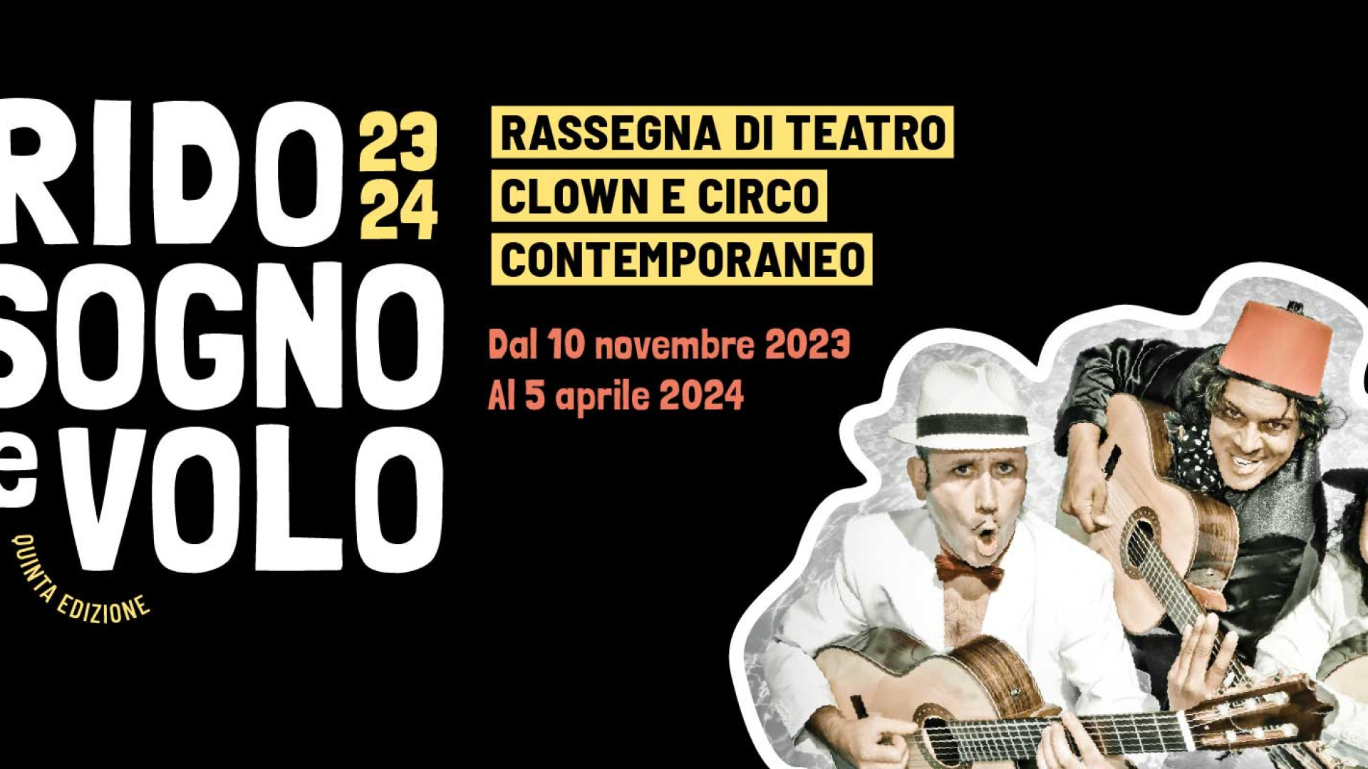 "Rido, sogno, volo": al via la rassegna invernale di teatro targata Manicomics