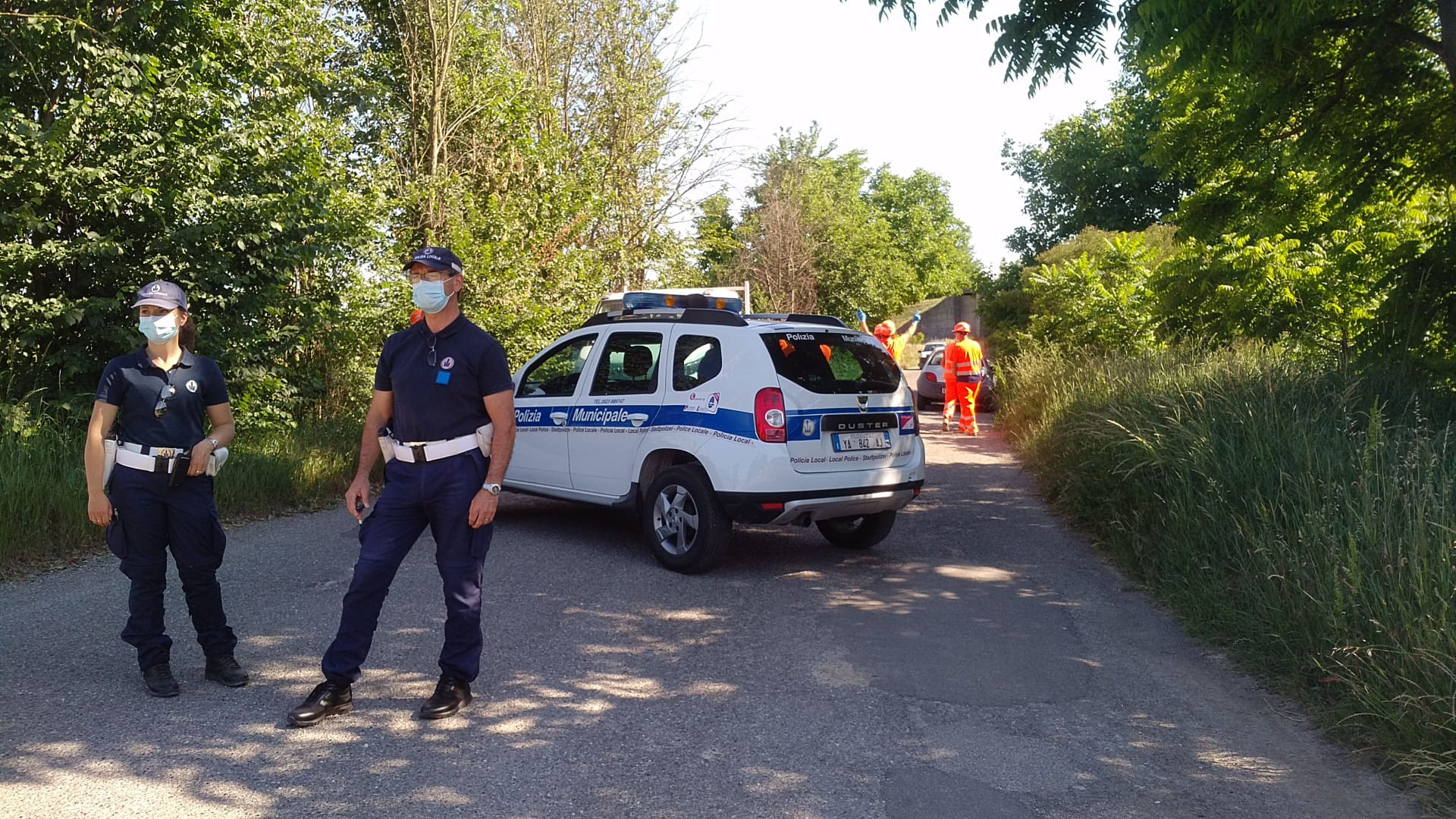 Sotto il ponte di Pievetta spunta una bomba da mortaio. Strada chiusa