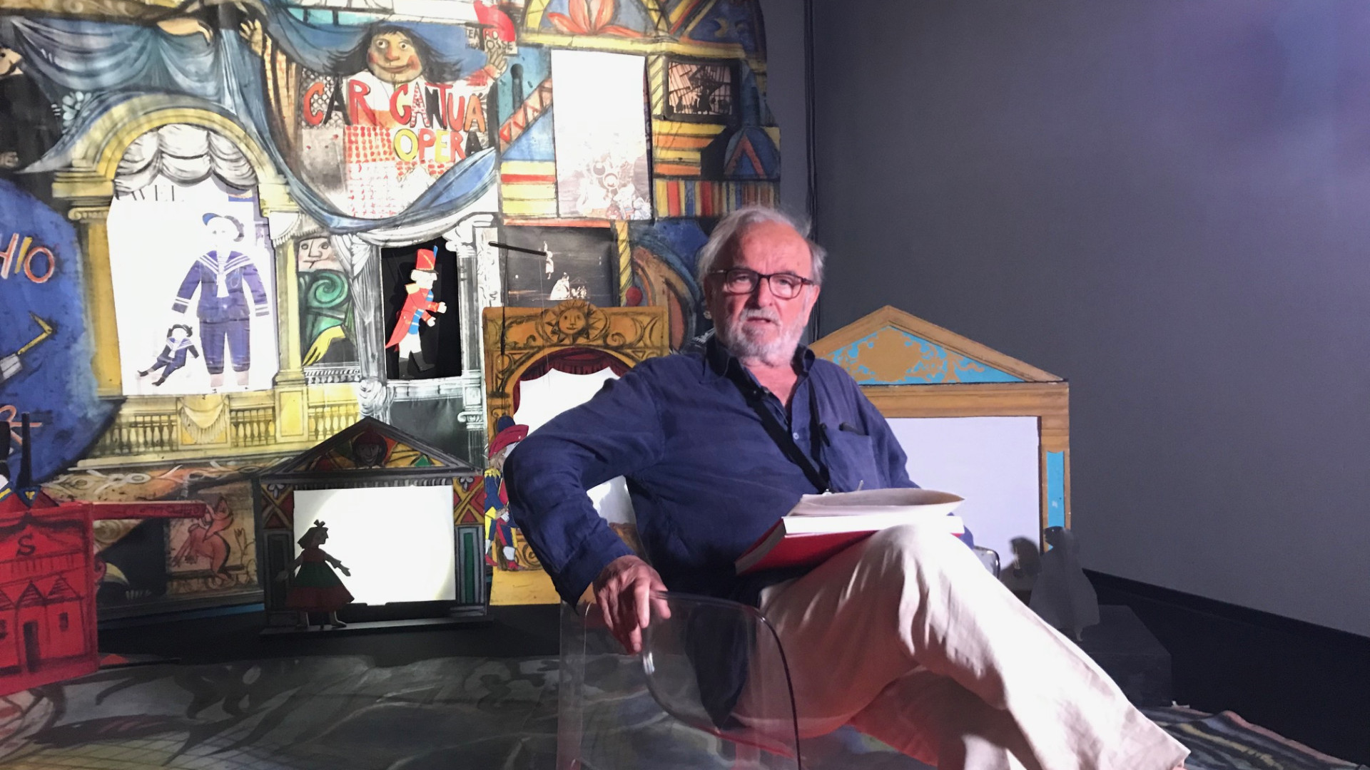 La "favola" dipinta di Lele Luzzati stasera ad Artshow con Diego Maj