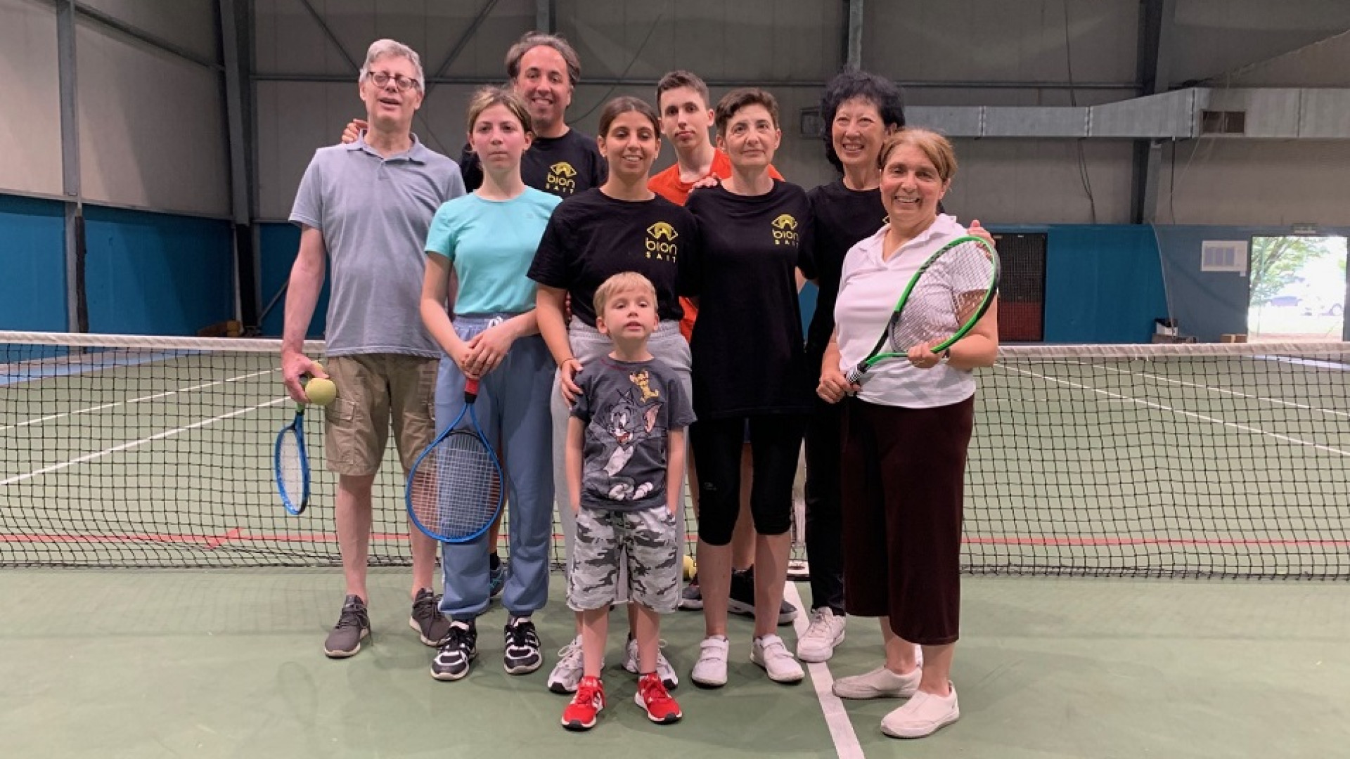 Blind tennis, il bilancio dei primi mesi di corso: "A Piacenza anche tanti giovani"
