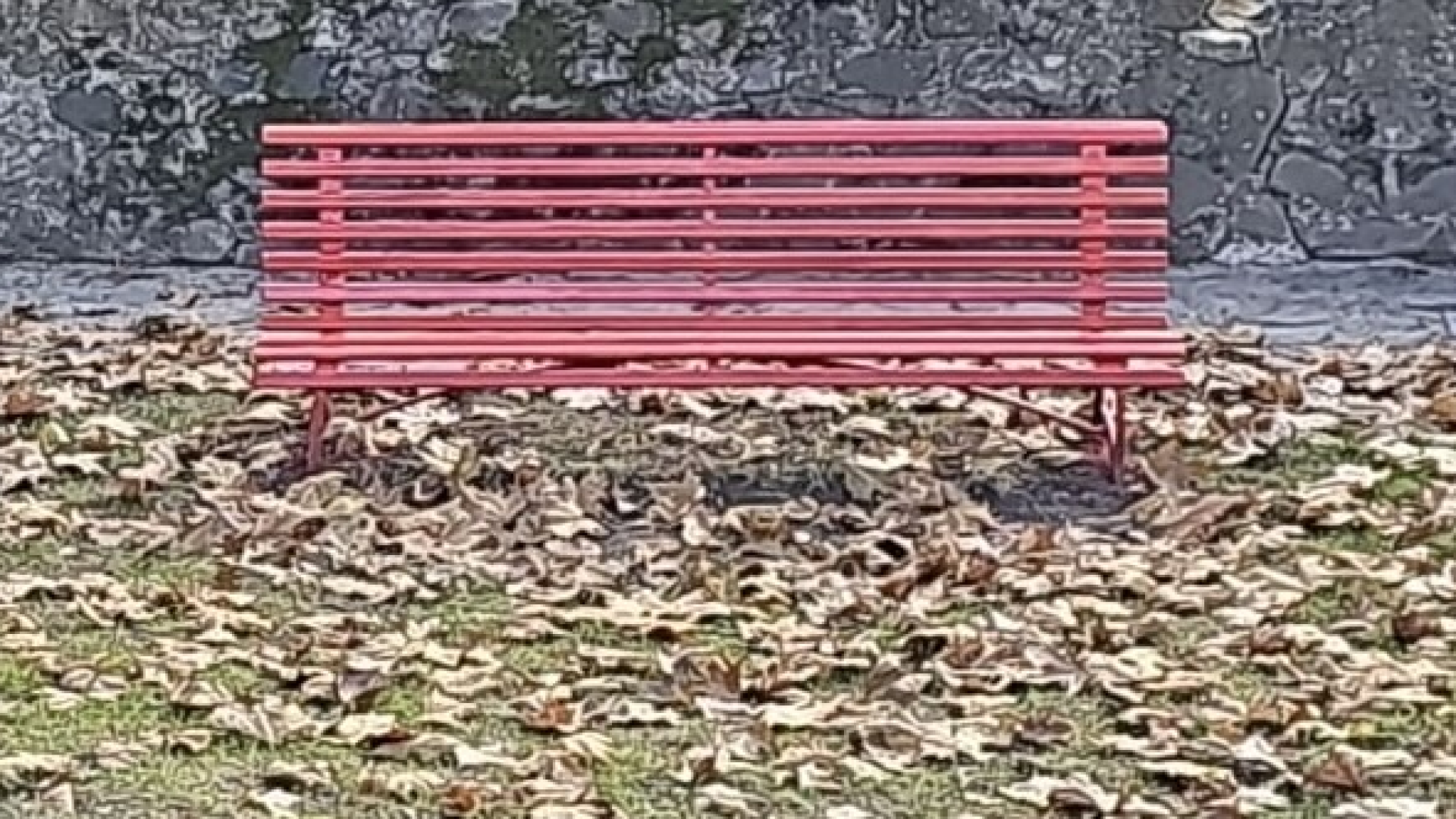 Bobbio: vandalizzata la panchina rossa, simbolo della violenza contro le donne