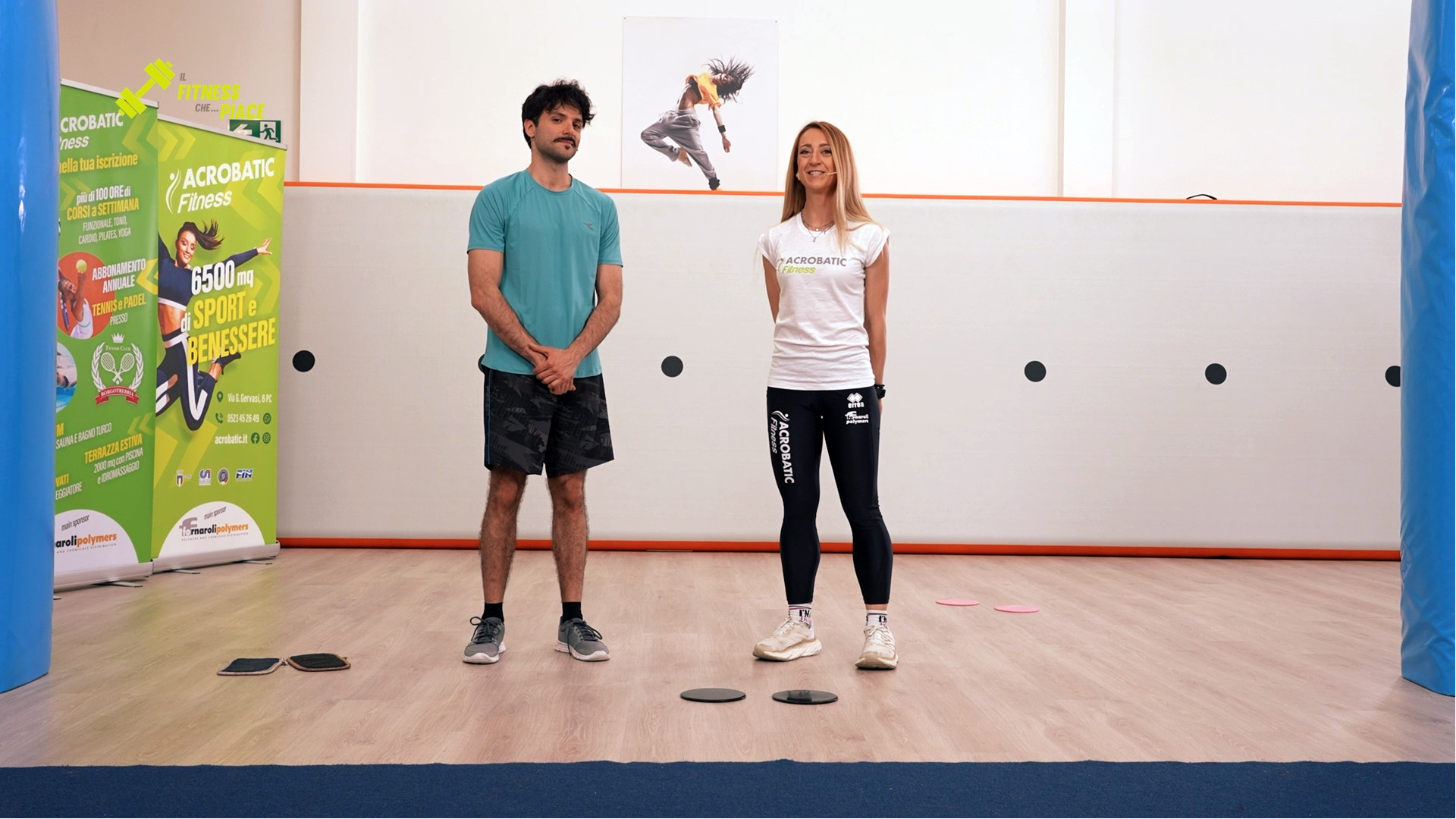 "Il fitness che...Piace": allenamento di gambe, glutei, addome stasera su Telelibertà