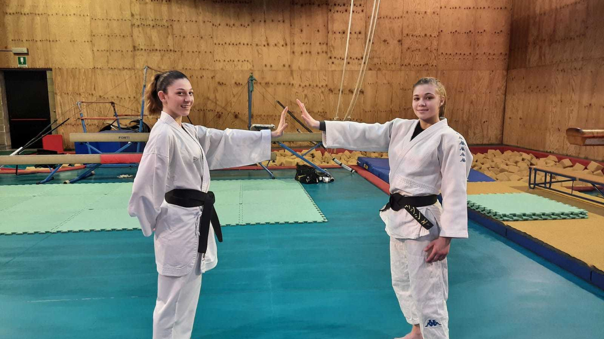 Le regine piacentine del tatami sono tornate ad allenarsi in palestra