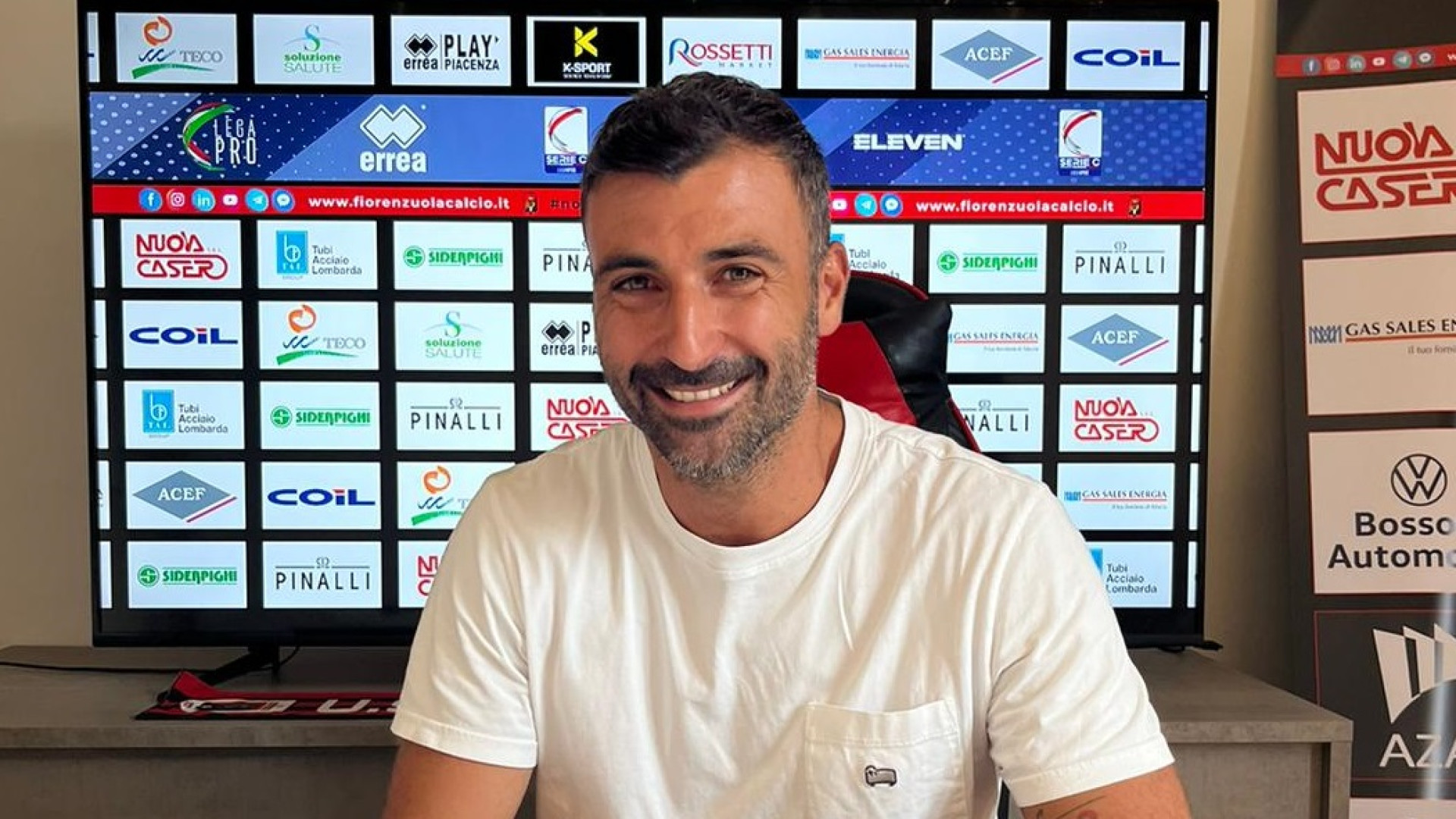 Il Fiorenzuola chiude per un super bomber: arriva Fabio Ceravolo