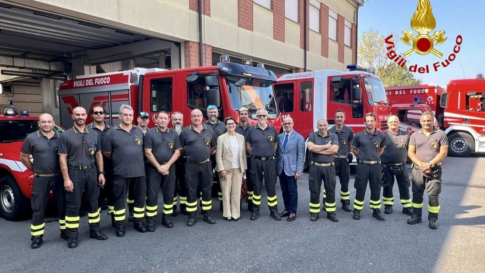 Ferragosto in sicurezza, il prefetto incontra vigili del fuoco e sanitari del 118