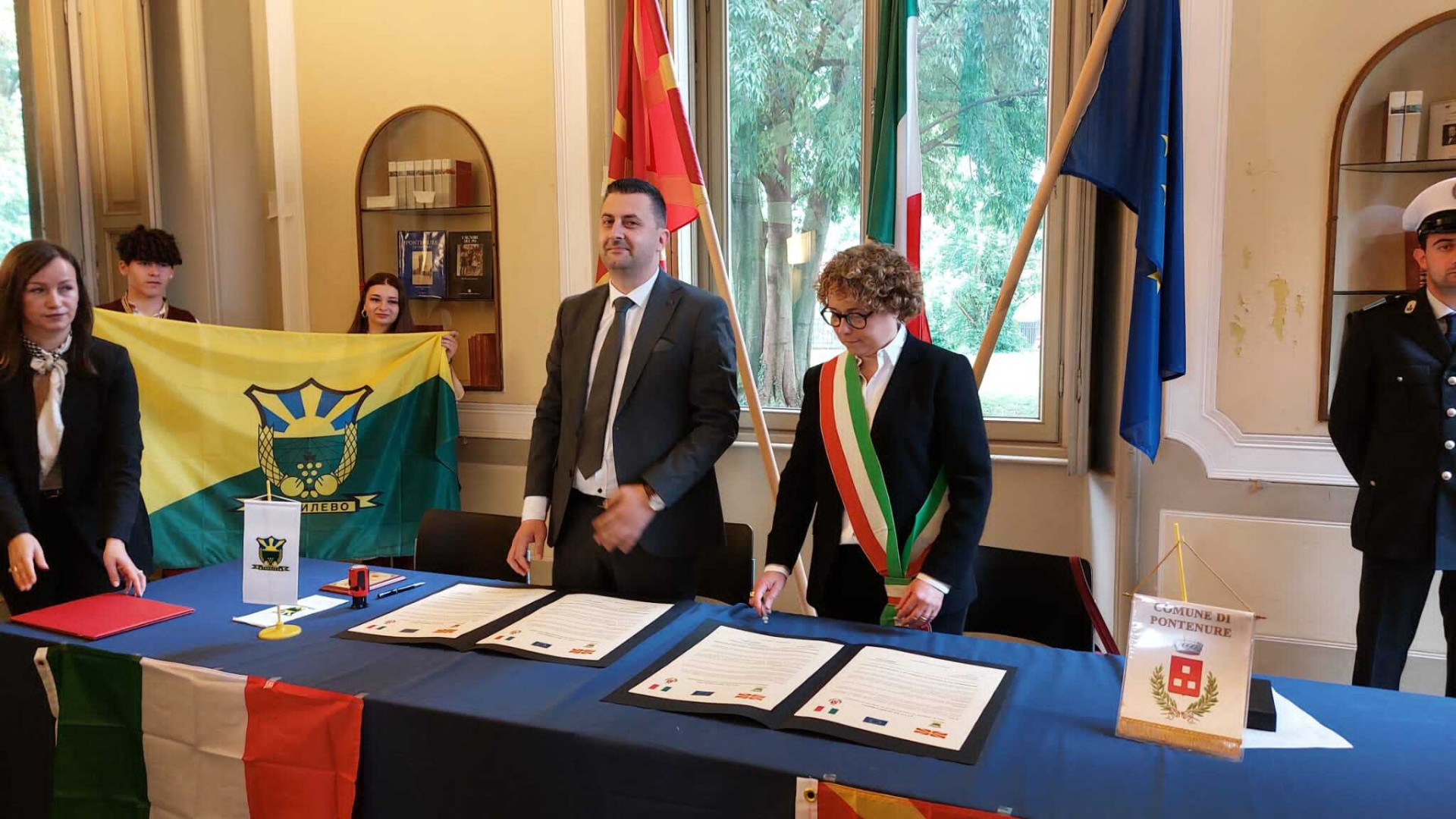 Pontenure: gemellaggio con Vasilevo, comune della Macedonia del Nord