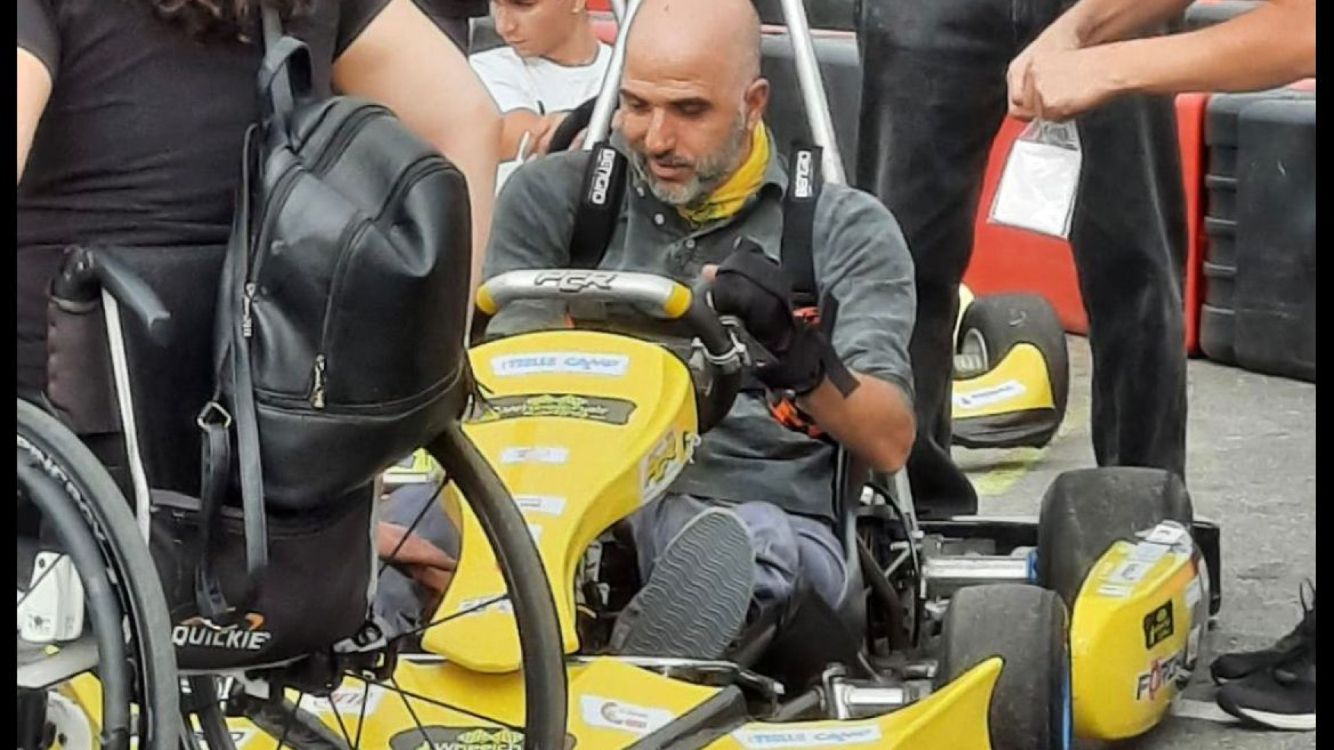 La storia di Daniele Mondini: un go-kart per ritrovare un senso di uguaglianza