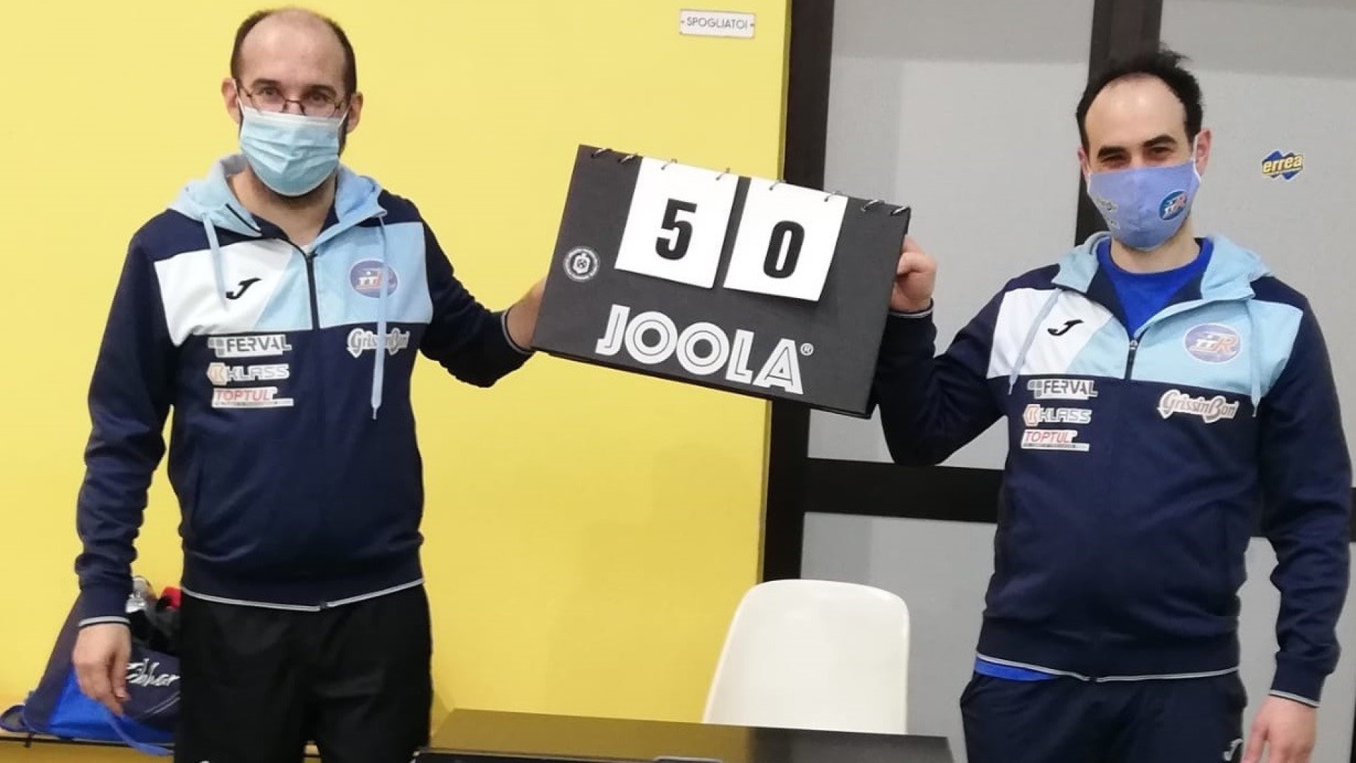 Tennistavolo, i piacentini Ferrini e Ziliani promossi in B1 con il Reggio Emilia