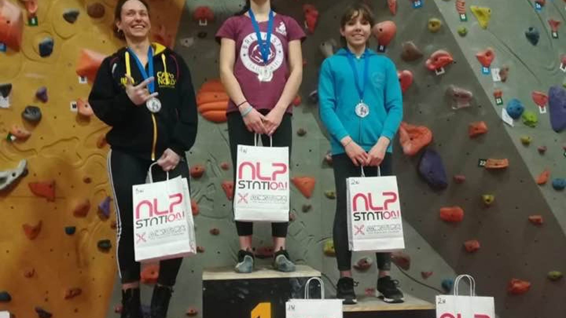 Savina Nicelli campionessa assoluta regionale boulder Emilia Romagna