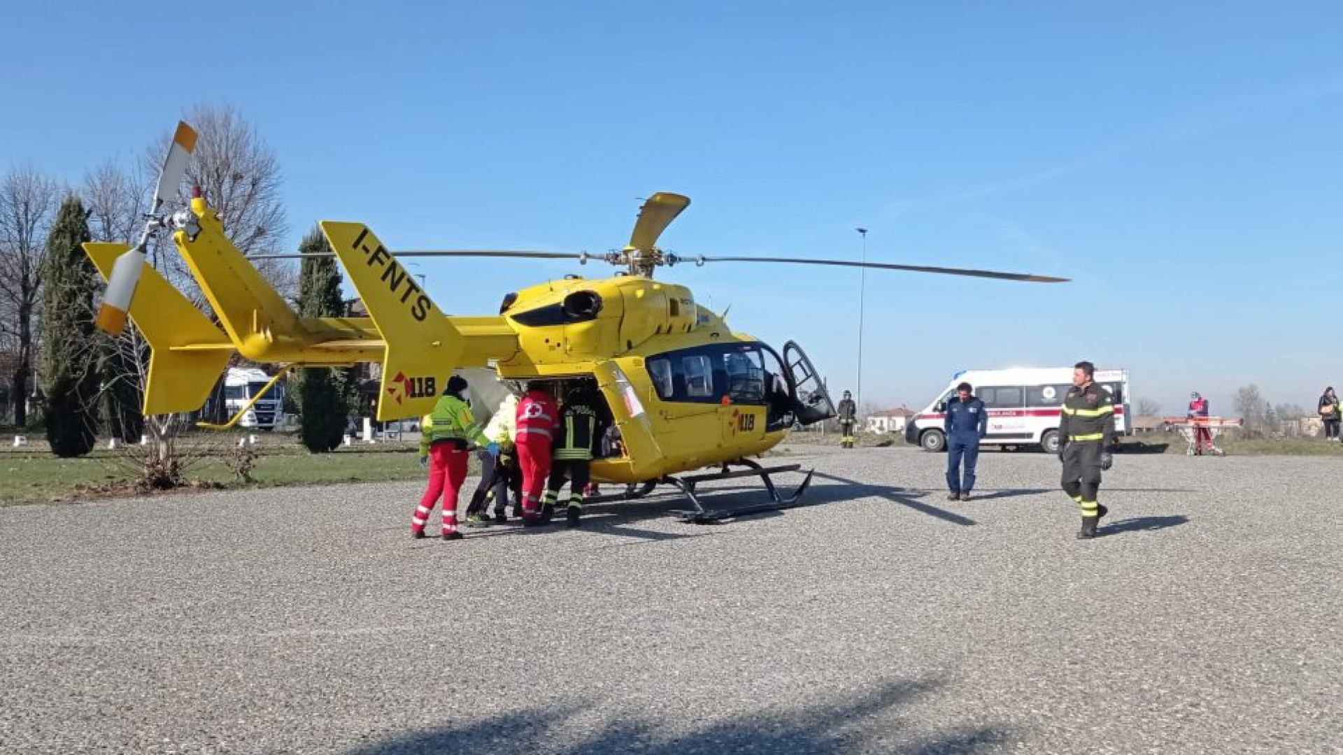 Sarmato, minore cade dal monopattino: è grave e finisce a Parma in elisoccorso