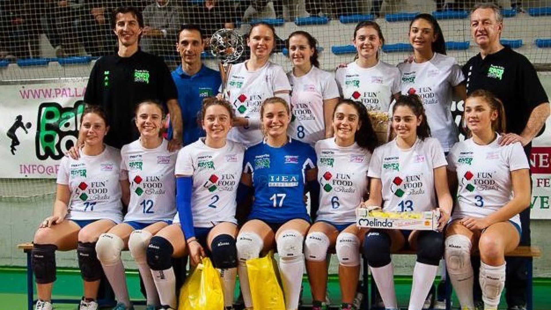 River Volley 2001 firma l'impresa: prima al torneo di Rovereto
