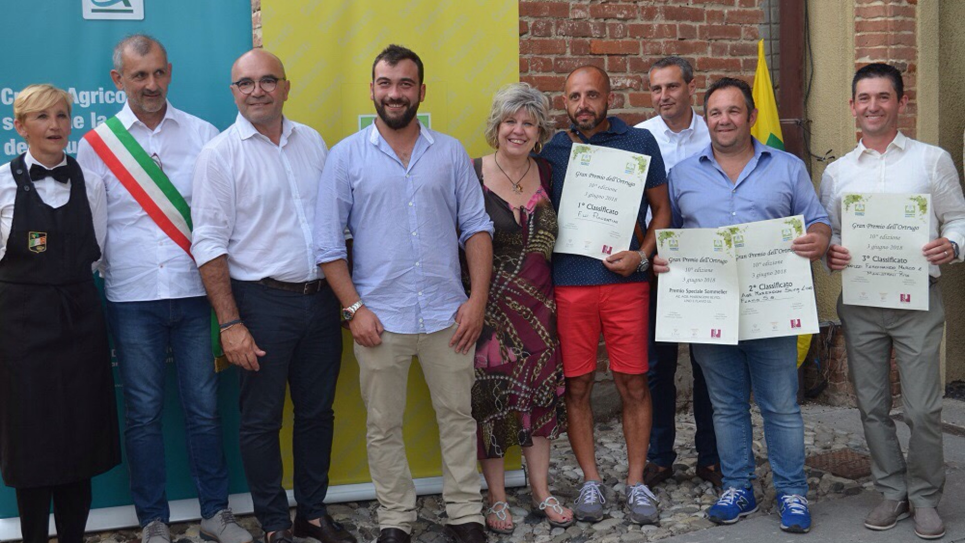 Gran Premio dell'ortrugo, trionfano i fratelli Piacentini di Ziano