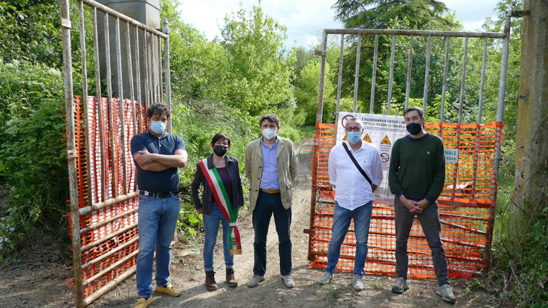 Ex polveriera di Cantone: partiti i lavori per realizzare il percorso naturalistico