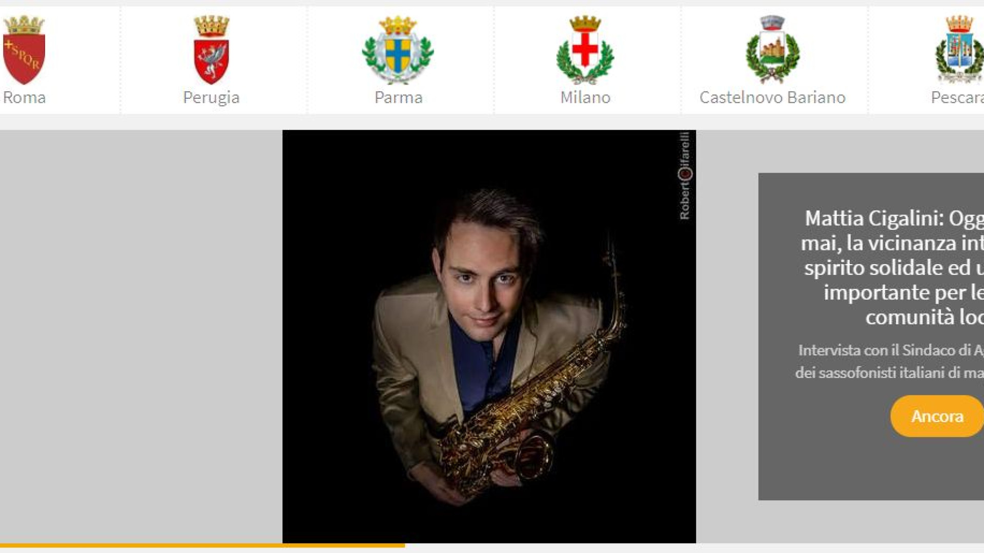 Cigalini intervistato da The Mayor: "Agazzano piccolo campus del benessere"