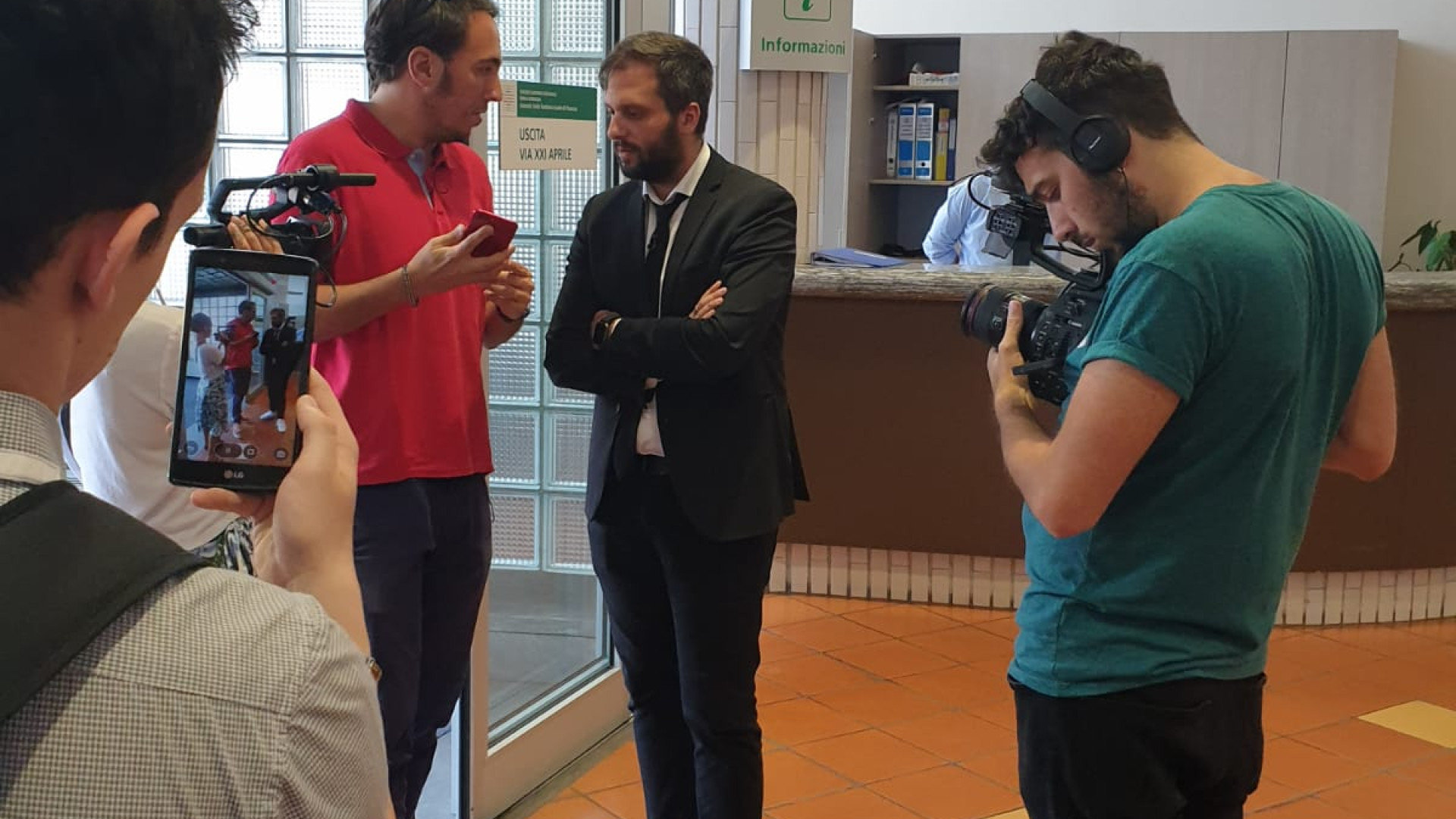 "Le Iene" all'ospedale: servizio dedicato alla app per ipovedenti