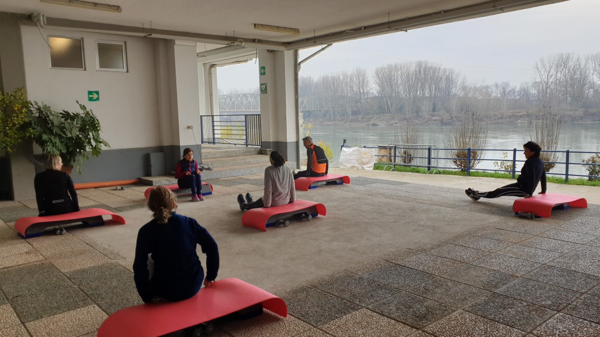 La Nino Bixio si rifà il look: campo da paddle e palestra con vista sul Po
