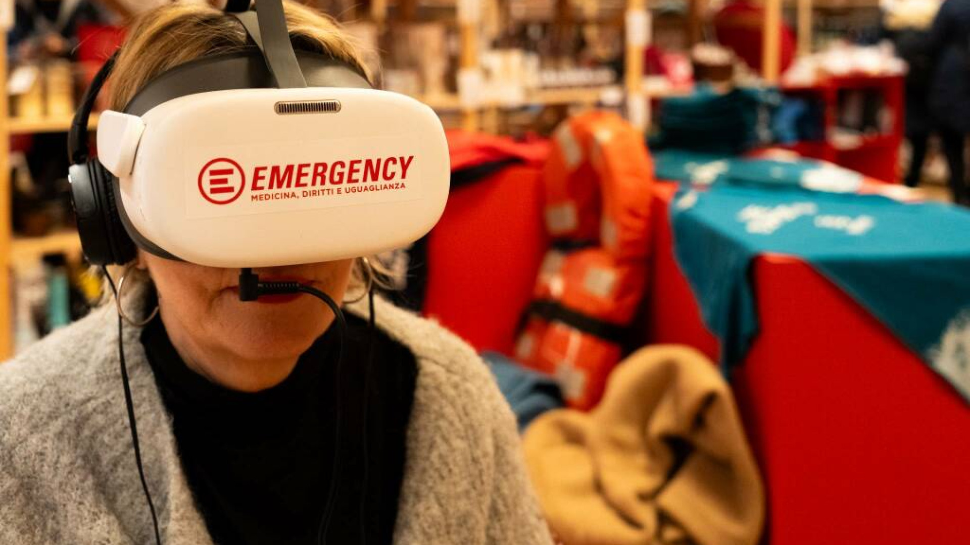 Emergency e Concorto: a Villa Raggio un visore per salire sulla Life Support