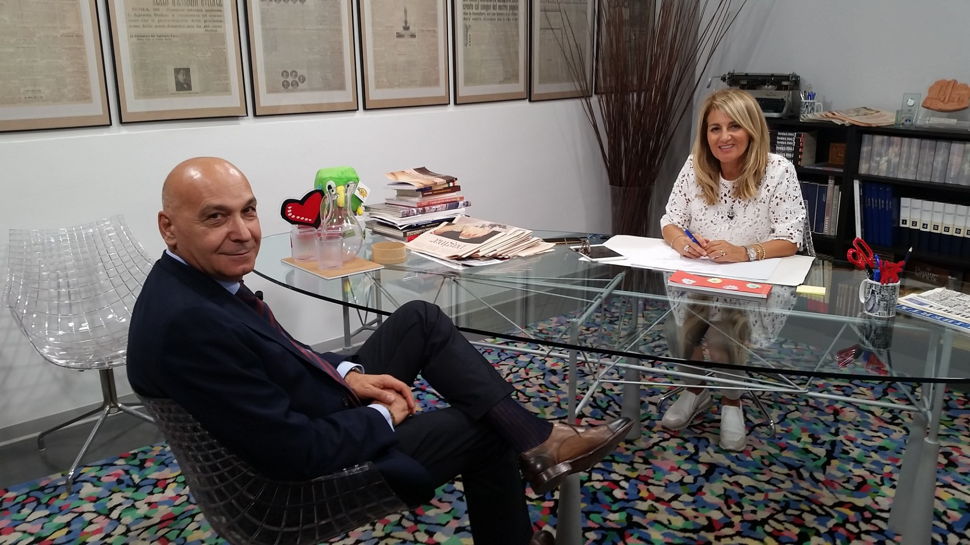 A "Nel mirino", su Telelibertà, Giovanni Struzzola: "Orgoglioso del mio lavoro a Confcommercio".