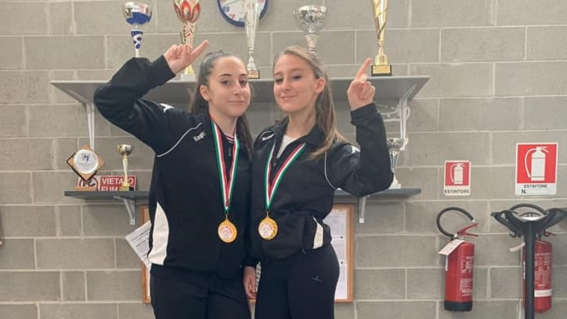 Michelle e Martina Genovese "sorelle d'oro" ai Campionati regionali