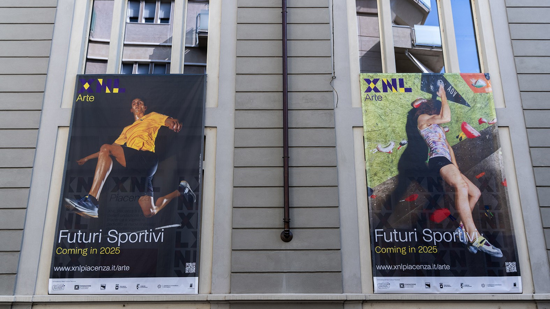 I piacentini Dallavalle, Nicelli e Rovero protagonisti di "Futuri Sportivi" a XNL Arte