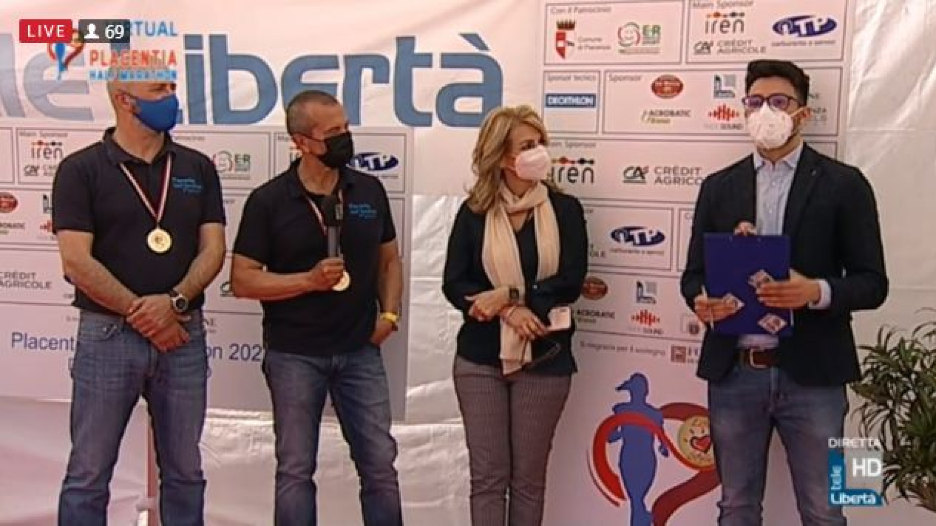 Sole, sport e prevenzione: grande successo per la Maratona virtuale Piacenza