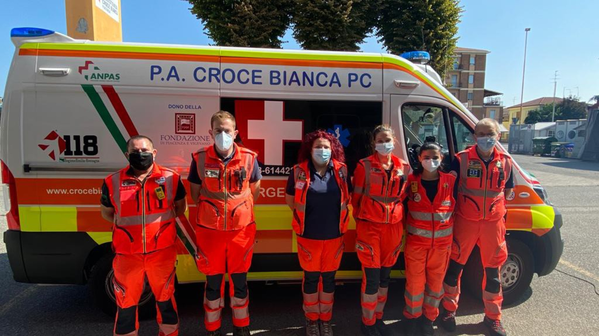 Il Ferragosto non ferma il personale Anpas. Rebecchi: "Fieri di tutte le nostre donne e i nostri uomini"