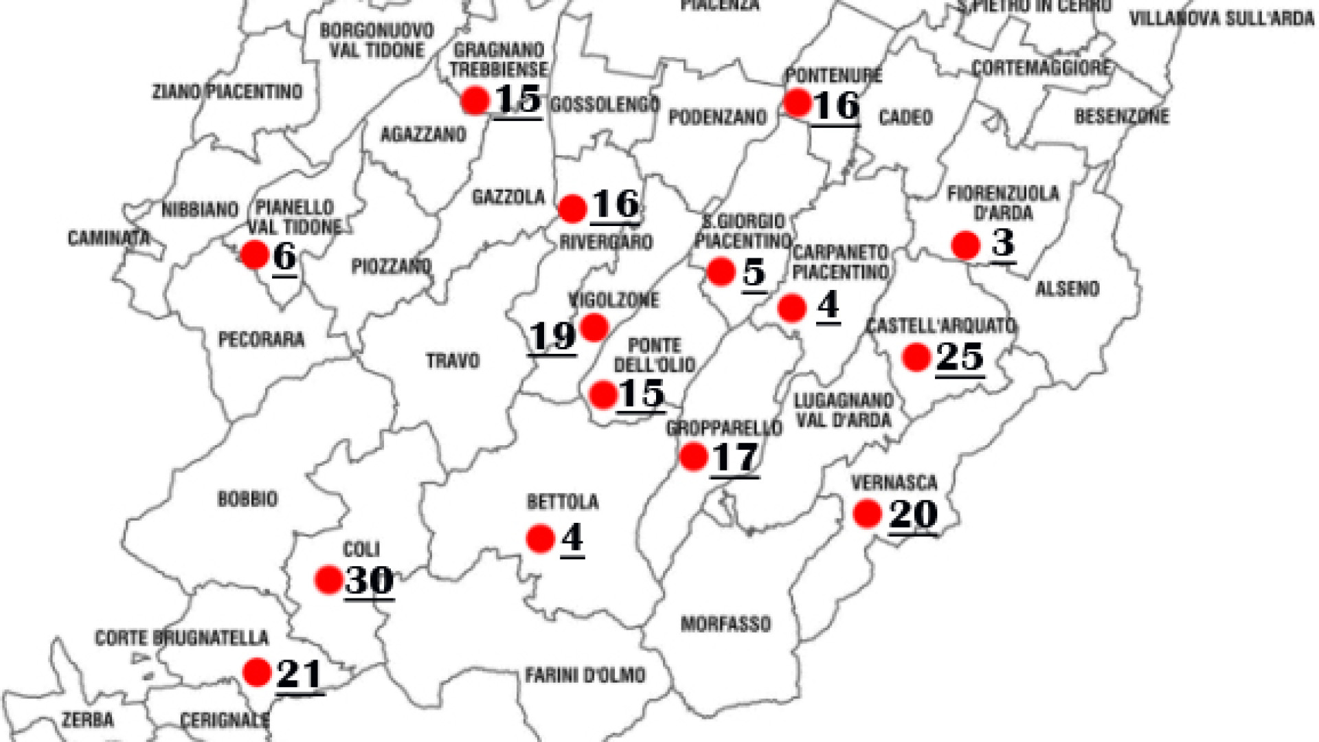 Profughi nel Piacentino: sono 431 in 19 comuni. Ieri 15 nuovi arrivi