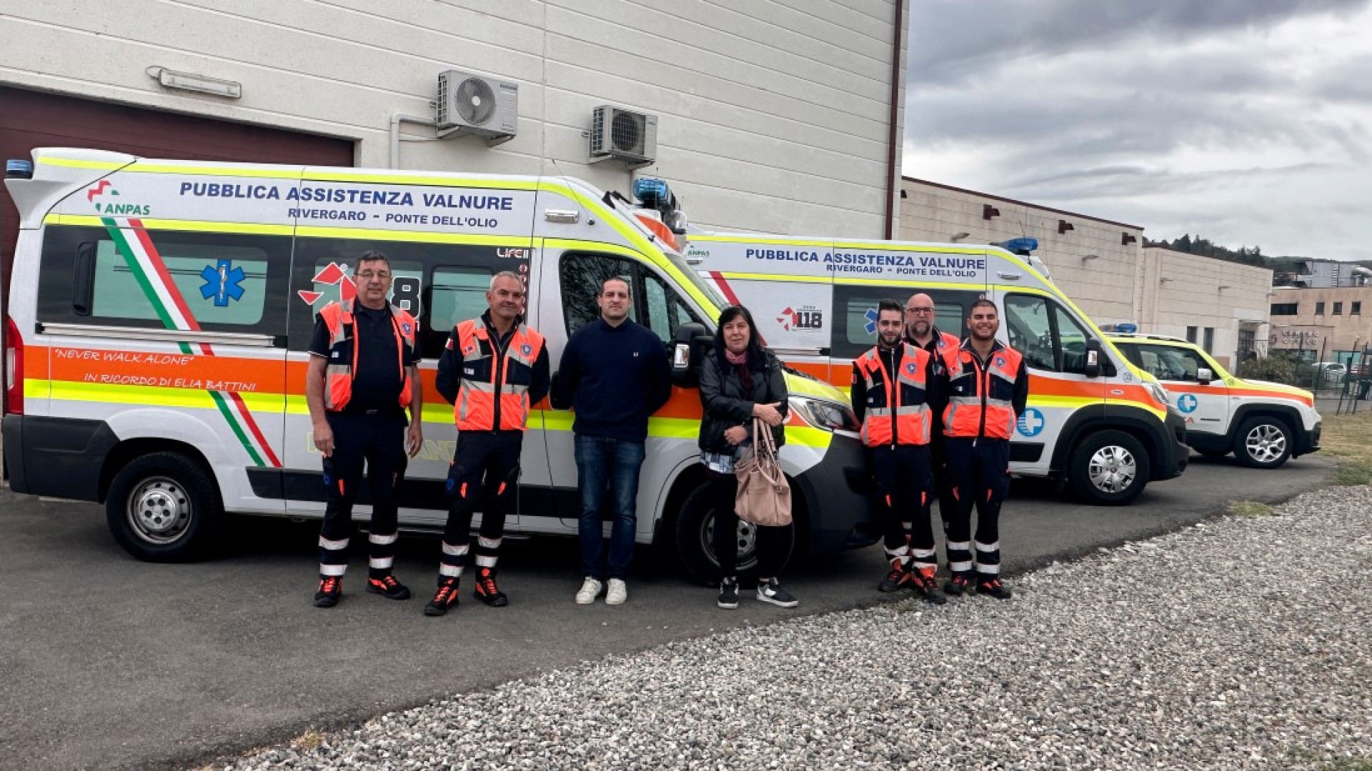 L'ambulanza di Elia torna a Rivergaro. La "Valnure" riacquista all'asta i tre mezzi