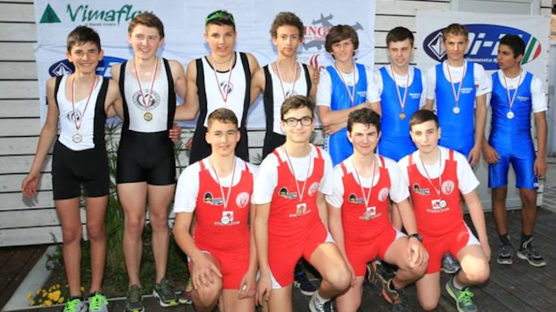 Canottaggio, a Varese argento e bronzo per i giovanissimi della Vittorino
