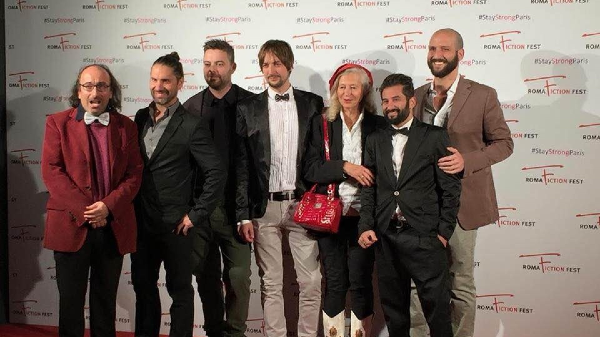 Il cast della serie tv "Nero" sbarca al Roma Fiction Fest. Applausi
