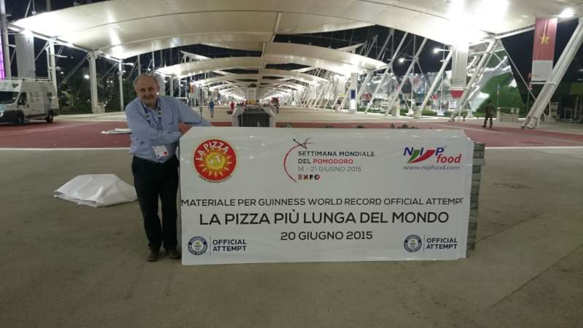 Pizza dei record, da Piacenza 25 quintali di pasta. Previsti 30mila tranci gratuiti