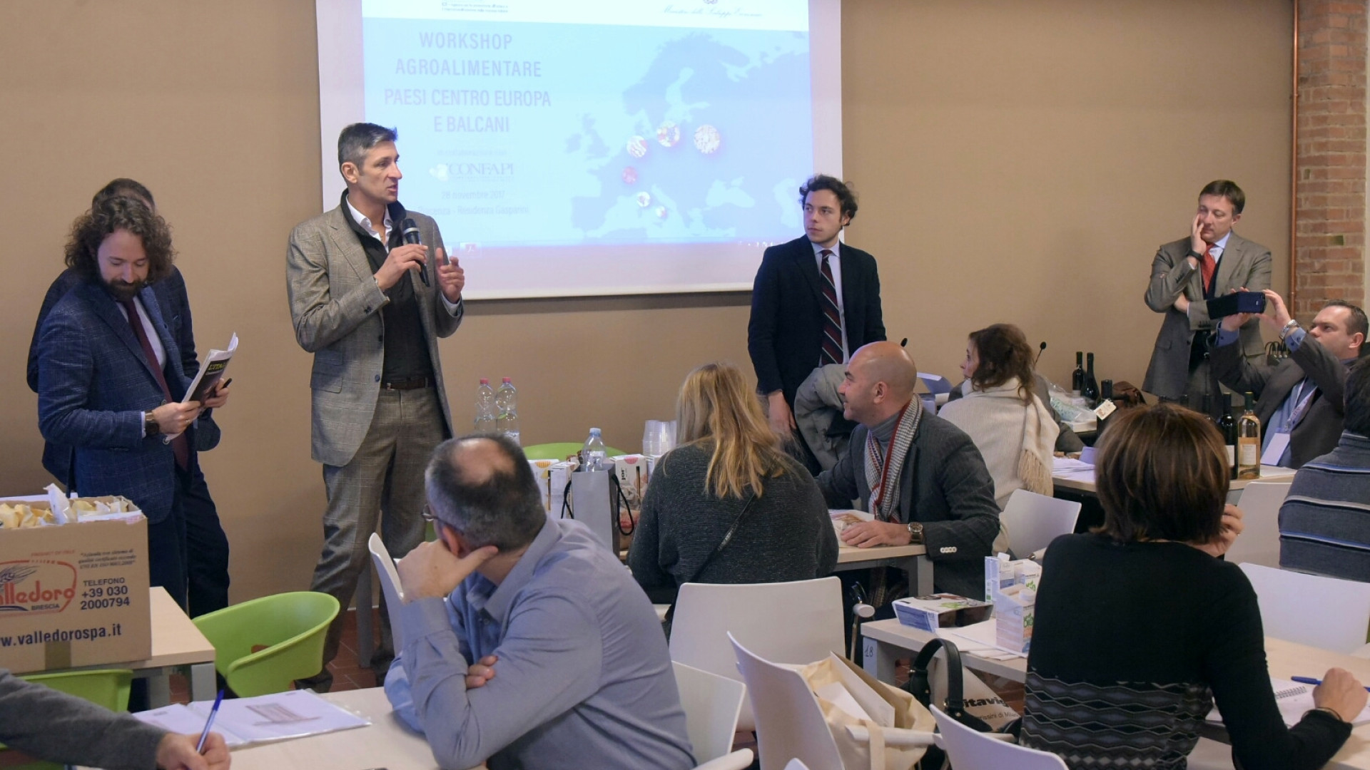 Le eccellenze piacentine all'incontro con compratori europei